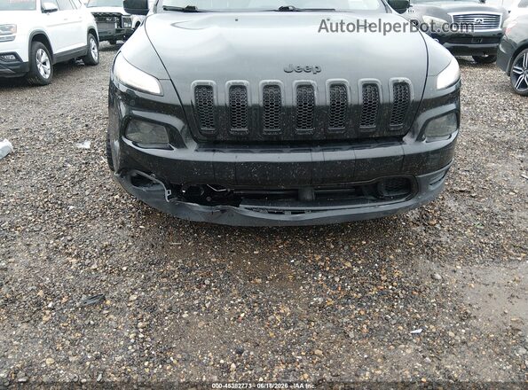 1C4PJLABXHW514699 2017 JEEP CHEROKEE Black წინა ხედი