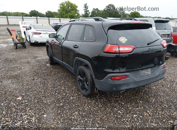1C4PJLABXHW514699 2017 JEEP CHEROKEE Black უკანა მარცხენა