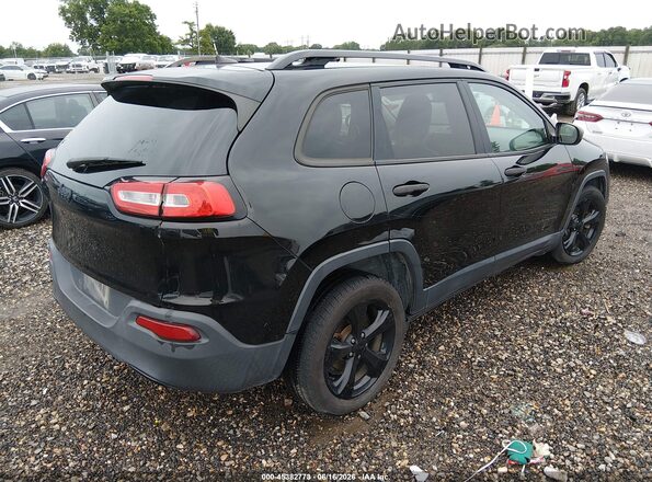 1C4PJLABXHW514699 2017 JEEP CHEROKEE Black უკანა მარჯვენა