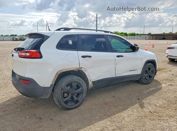 1C4PJLABXHW640786 2017 JEEP CHEROKEE White Задня права чверть