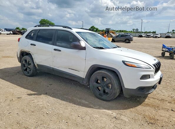1C4PJLABXHW640786 2017 JEEP CHEROKEE White Передня права чверть