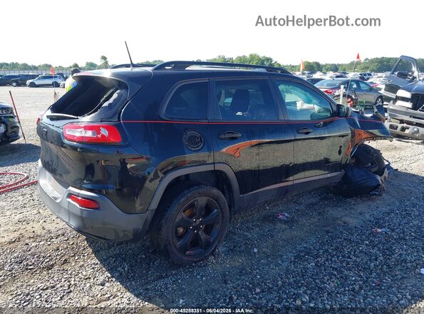 1C4PJLABXHW643719 2017 JEEP CHEROKEE Черный Задняя правая четверть