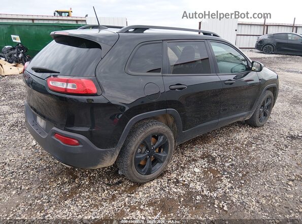 1C4PJLAS0HW654728 2017 JEEP CHEROKEE Черный Задняя правая четверть