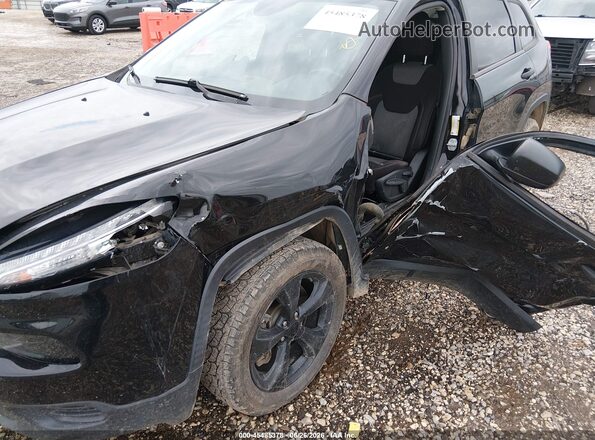 1C4PJLAS0HW654728 2017 JEEP CHEROKEE Черный Вид спереди