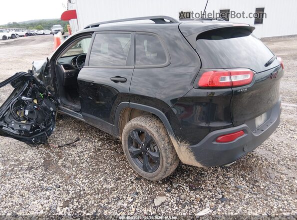 1C4PJLAS0HW654728 2017 JEEP CHEROKEE Черный Задняя левая четверть