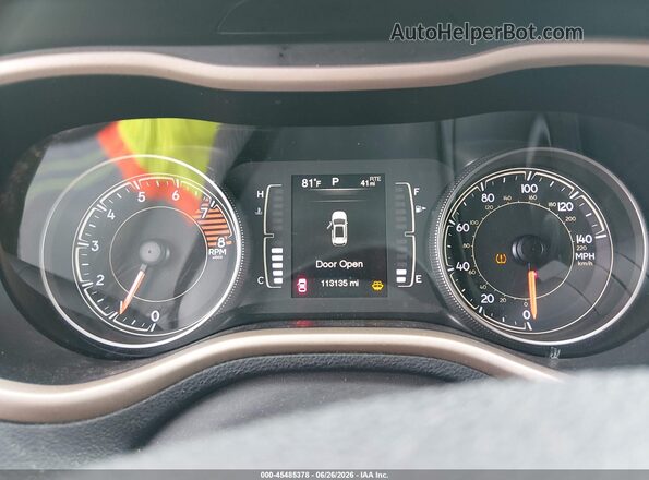 1C4PJLAS0HW654728 2017 JEEP CHEROKEE Черный Вид задних сидений