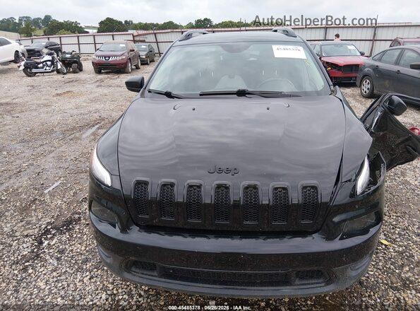 1C4PJLAS0HW654728 2017 JEEP CHEROKEE Черный Вид щитка приборов