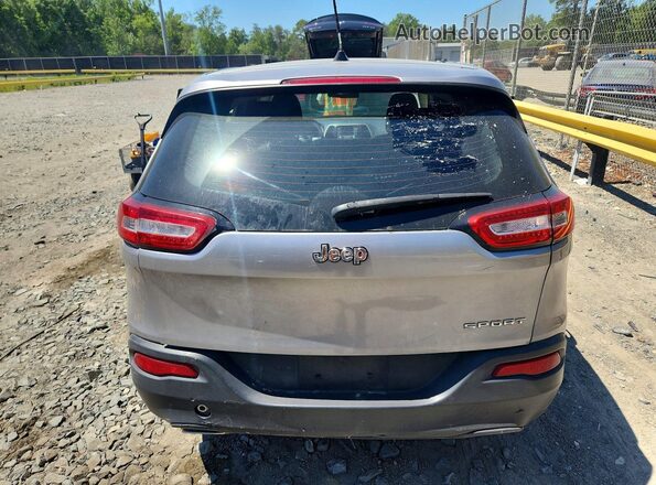 1C4PJLAS6HW541088 2017 JEEP CHEROKEE Silver 