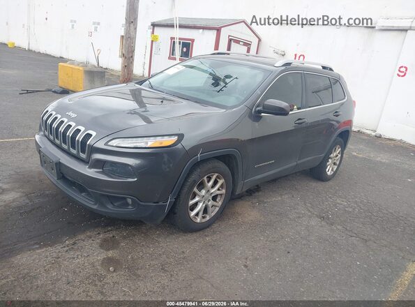 1C4PJLCB0GW259203 2016 JEEP CHEROKEE Gray Vista tres cuartos delantera izquierda
