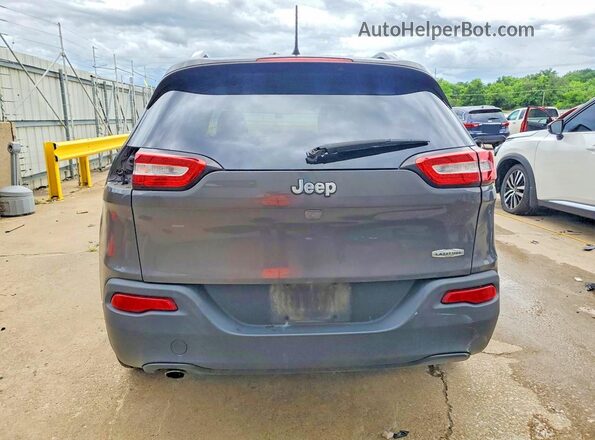 1C4PJLCB0HW539995 2017 JEEP CHEROKEE Gray უკანა ხედი