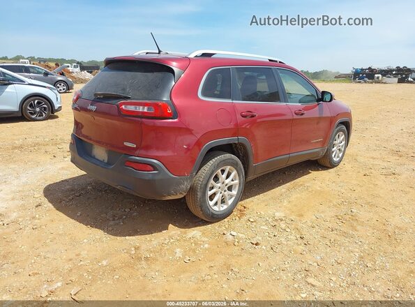 1C4PJLCB0HW644651 2017 JEEP CHEROKEE Maroon Հետևի աջ