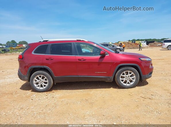 1C4PJLCB0HW644651 2017 JEEP CHEROKEE Maroon Սալոնի հետևի տեսք