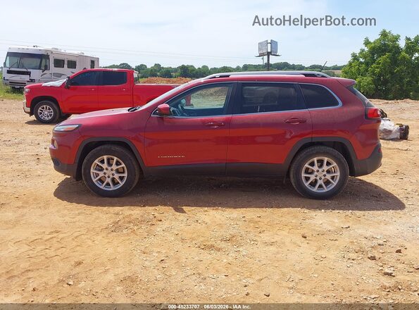 1C4PJLCB0HW644651 2017 JEEP CHEROKEE Maroon Սալոնի 360 աստիճան տեսք