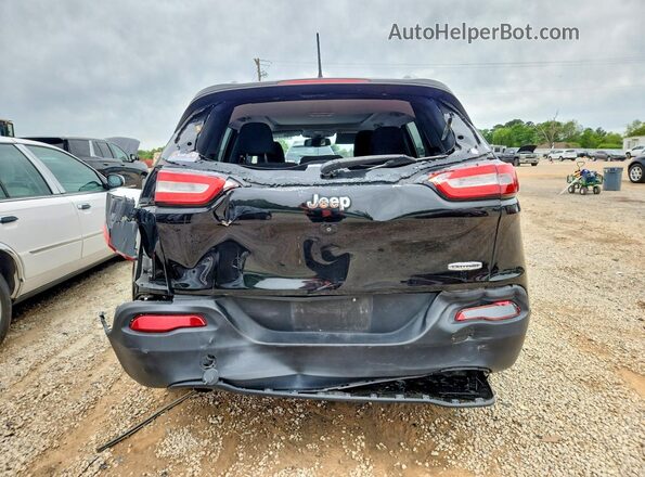 1C4PJLCB0HW650725 2017 JEEP CHEROKEE Black უკანა ხედი