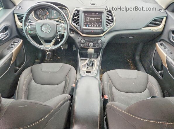 1C4PJLCB0HW650725 2017 JEEP CHEROKEE Black წინა პანელის ხედი