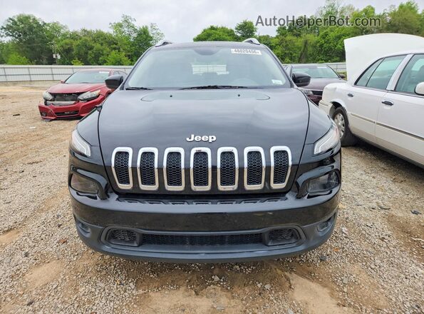 1C4PJLCB0HW650725 2017 JEEP CHEROKEE Black წინა ხედი