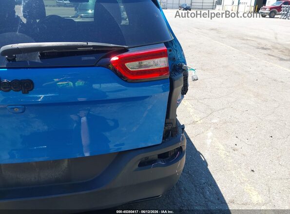 1C4PJLCB0JD595646 2018 JEEP CHEROKEE Blue Vista frontal