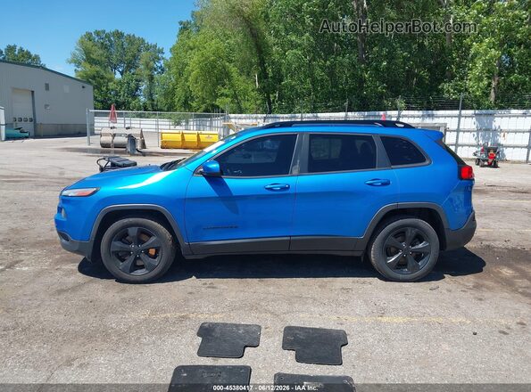 1C4PJLCB0JD595646 2018 JEEP CHEROKEE Blue Vista interior de 360 grados