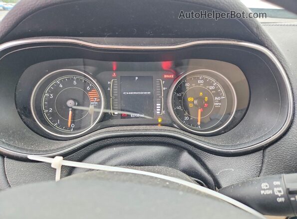 1C4PJLCB0KD247993 2019 JEEP CHEROKEE Tan Вид щитка приладів