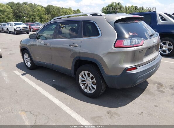 1C4PJLCB0KD396050 2019 JEEP CHEROKEE Gray Trasero izquierdo