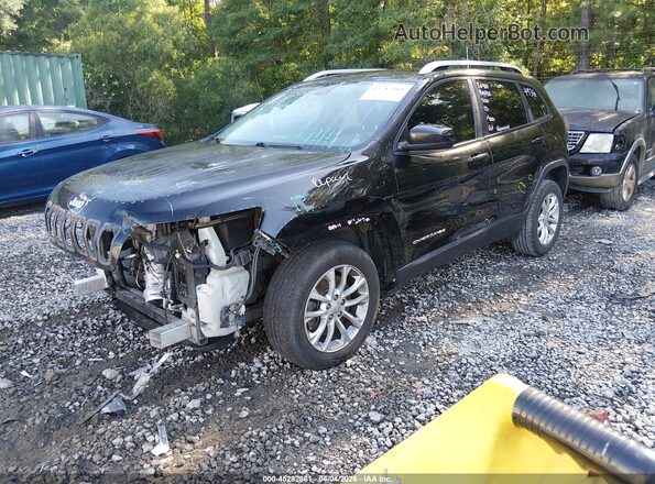 1C4PJLCB0LD552847 2020 JEEP CHEROKEE Черный Передняя левая четверть