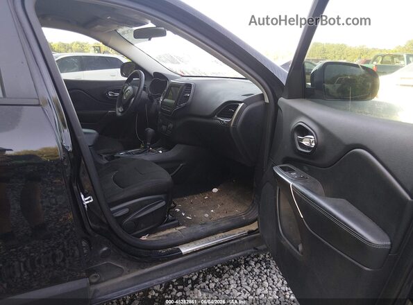 1C4PJLCB0LD552847 2020 JEEP CHEROKEE Черный Вид салона спереди