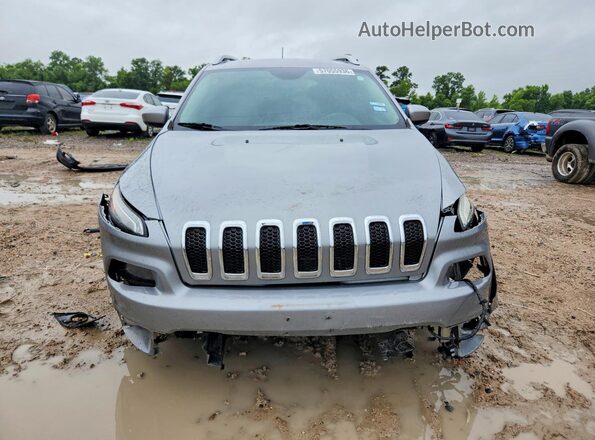 1C4PJLCB1JD557102 2018 JEEP CHEROKEE Серебряный 