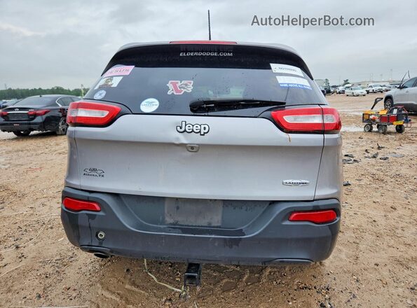 1C4PJLCB1JD557102 2018 JEEP CHEROKEE Серебряный 