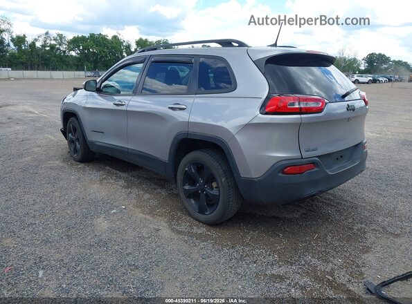 1C4PJLCB1JD595624 2018 JEEP CHEROKEE Silver უკანა მარცხენა
