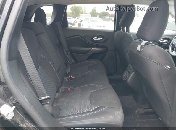 1C4PJLCB1KD203713 2019 JEEP CHEROKEE Black Vista de la etiqueta del VIN