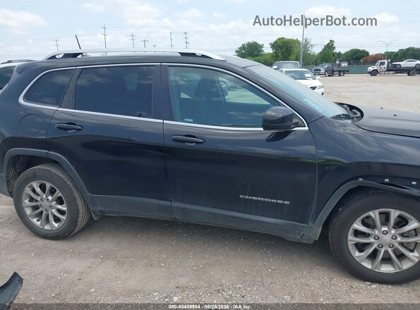 1C4PJLCB1KD203713 2019 JEEP CHEROKEE Black Vista interior de 360 grados