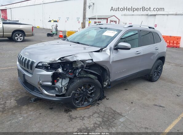 1C4PJLCB1KD272143 2019 JEEP CHEROKEE Silver Przód lewy