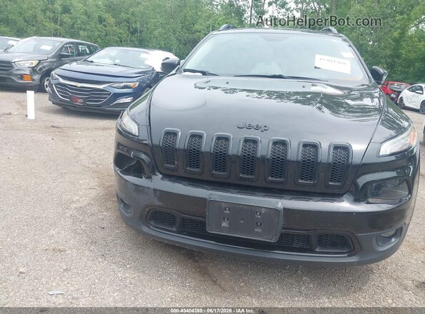1C4PJLCB2GW125292 2016 JEEP CHEROKEE Black Widok zestawu wskaźników