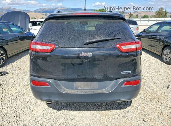 1C4PJLCB2HW508554 2017 JEEP CHEROKEE Black უკანა ხედი