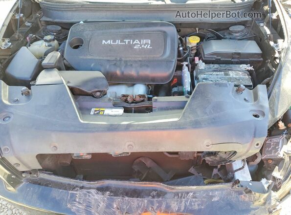 1C4PJLCB2HW508554 2017 JEEP CHEROKEE Black ძრავის განყოფილების ხედი