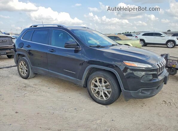 1C4PJLCB2HW642125 2017 JEEP CHEROKEE Black Front right