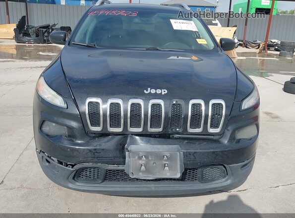 1C4PJLCB2HW642190 2017 JEEP CHEROKEE Black Սալոնի հետևի տեսք