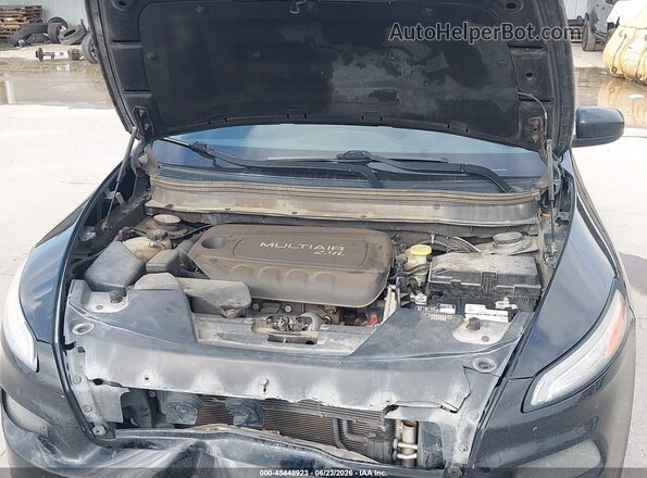 1C4PJLCB2HW642190 2017 JEEP CHEROKEE Black Հետևի տեսք