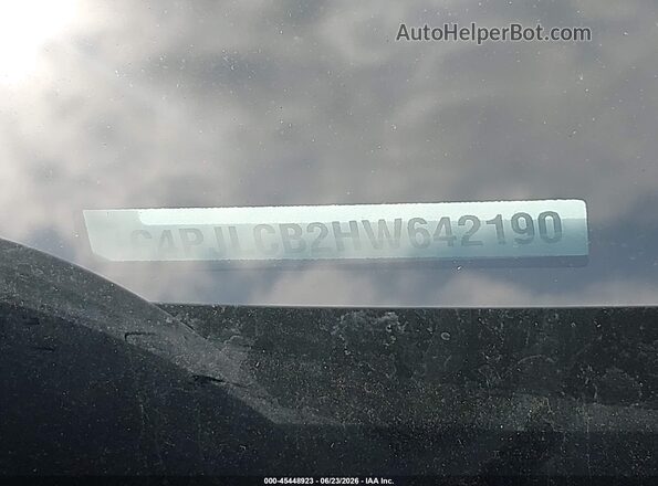 1C4PJLCB2HW642190 2017 JEEP CHEROKEE Black 