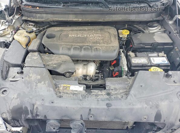 1C4PJLCB2HW663007 2017 JEEP CHEROKEE Silver Вид підкапотного простору