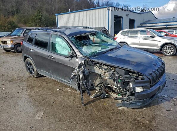 1C4PJLCB2JD544049 2018 JEEP CHEROKEE Gray Przód prawy