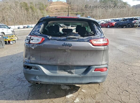 1C4PJLCB2JD544049 2018 JEEP CHEROKEE Gray Widok z tyłu