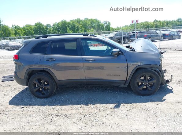 1C4PJLCB2JD620675 2018 JEEP CHEROKEE Gray Սալոնի հետևի տեսք