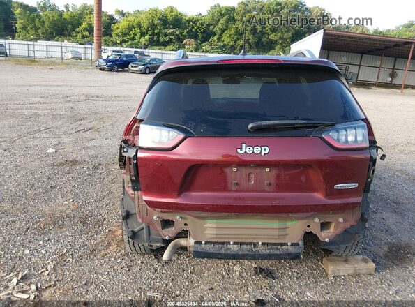 1C4PJLCB2KD109534 2019 JEEP CHEROKEE Maroon 