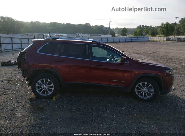 1C4PJLCB2KD109534 2019 JEEP CHEROKEE Maroon Widok wnętrza 360 stopni