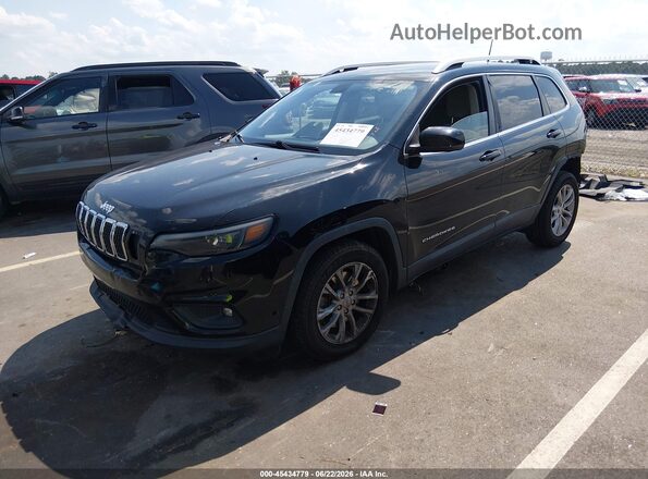 1C4PJLCB2KD423104 2019 JEEP CHEROKEE Черный Передняя левая четверть
