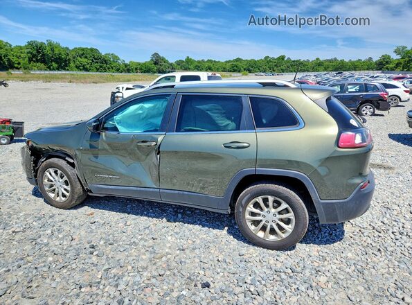 1C4PJLCB2KD474408 2019 JEEP CHEROKEE Green უკანა მარცხენა