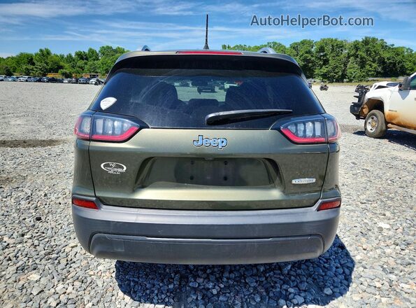1C4PJLCB2KD474408 2019 JEEP CHEROKEE Green უკანა ხედი