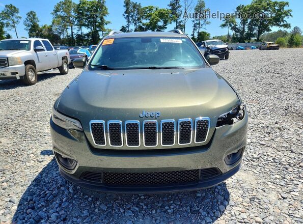 1C4PJLCB2KD474408 2019 JEEP CHEROKEE Green წინა ხედი