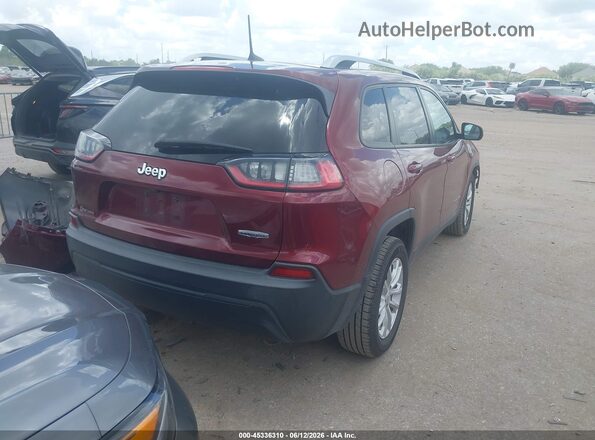 1C4PJLCB2MD154847 2021 JEEP CHEROKEE Red Trasero derecho